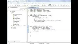 Java programming part 59 GUI : Adding Buttons with ActionListener and FlowLayout LayoutManager.