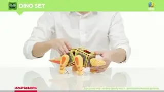 Видеообзор набора Magformers MONSTER DINO SET