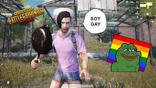 😂 ME HAGO PASAR por GAY y ESTO SUCEDE 😂 | PUBG MOBILE | El Loco Santi