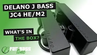 Delano JC4 HE/M2 Hum Cancelling Jazz Bass&reg; Pickup Set: What&rsquo;s In The Box (A Close-Up Look)