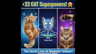 22 CAT Superpowers! 🤯 The Secret Lives of Domestic Felines Amazing Facts & Abilities