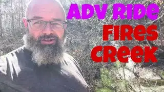 Adventure bike ride exploring FIRES CREEK