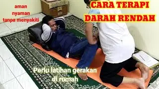 CARA TERAPI DARAH RENDAH AGAR TIDAK MINUM OBAT