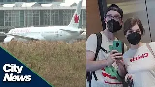 Vancouver couple caught up in travel chaos at Canadian airports