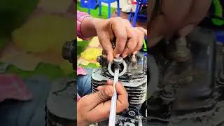 Sabariautogarage#hosur#bajaj#pulsar150#tappet#adjustment#youtube#youtubeshorts#bike#viral#shorts ⚙️