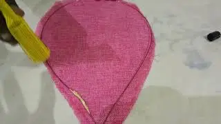 How to make this fascinator love shape design step by step(for beginners)