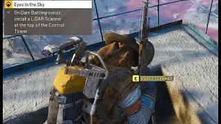 On Dam, install a LiDAR Scanner at the top of the Control Tower in Arc Raiders (Eyes in the sky)