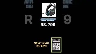 Affordable Zebronic Gaming Headphone Under 800 on Amazon #gamingheadphone #zebronics #flipkart #deal