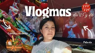 VLOGMAS día 25 y 26: Tiempo para mí un día tranquilo y en familia💕| Jazmin Herrera 