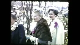 Yockey Family Easter Display Visits 580 E. 260th Street, Euclid, OH 1957