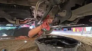 Changing Oil & Washing Dad's Truck