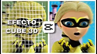 🐝Como editar en capcut🐝 Cubo 3D