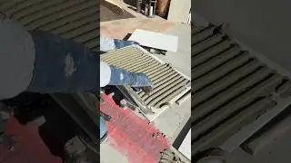 Tile Perfection in Action #satisfyingvideo #process #tilework #tileinstallation