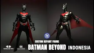 🇮🇩 REPAINT BATMAN BEYOND | MCFARLANE YOYS INDONESIA