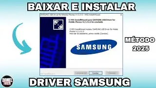 Como instalar o driver da Samsung no PC ou Notebook (ATUALIZADO 2025)