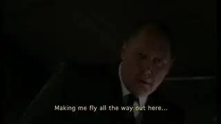The Blacklist 8x12 ending don't mess with Reddington