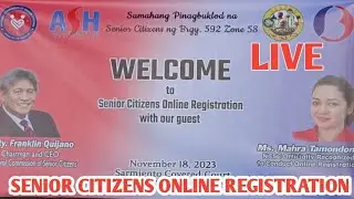 SENIOR CITIZENS ONLINE REGISTRATION/LIVE