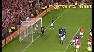 Manchester United vs Inter Milan 2-3 Adriano (og)