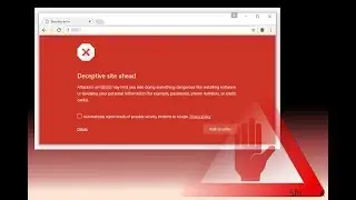 Website Deceptive Site Ahead Error?