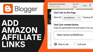 How To Add Amazon Affiliate Links To Blogger (EASY Tutorial)