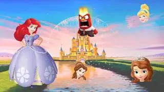 Wrong Heads Disney Princess Finger Families Sofia Ariel Elsa Brave Snow White @Chakotv