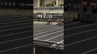 HYROX sled push Problem #fitness #motivation #gym