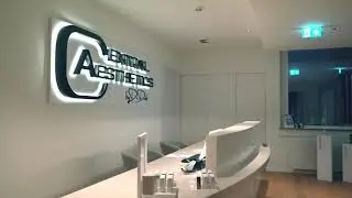 3D Buchstaben I Central Aesthetics - EK DESIGN