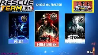 Rescue Team 911 Simulator - Ambulance, Police, Firefighter - PLAY READY GO!
