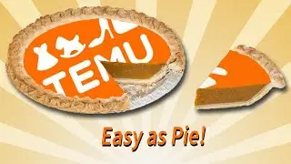 Temu Haul! Easy as Pie!