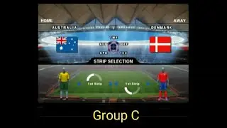 Asian All Star vs Denmark [Group C] | WORLD CUP | PES | PS2 | Classic Player