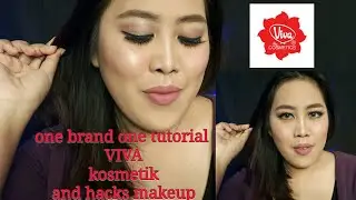 One Brand one tutorial VIVA KOSMETIK and hacks makeup