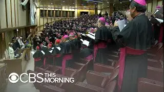 Pope calls for action at summit on sexual abuse: 