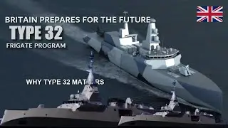 Великобритания готовится к будущему, запустив свой первый фрегат типа 32.