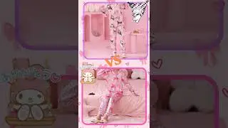 Cute Battle! 💜 Kuromi or 💗 My Melody Bag? 😍 #sanrio #kuromi #kawaii #cute #mymelody #aesthetic #edit
