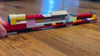 Mini LEGO GEVO Dash 8 Train Engine