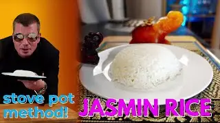 Perfect and fluffly Jasmine rice - stove pot method #shortsfood #shorts  #easyrecipe #rice