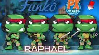 Funko Pop - TMNT Raphael PX Exclusive!