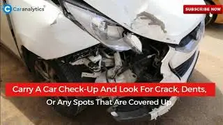 How to find if a car is an accident damaged one in the UK?