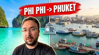 Phi Phi Adalarından Phukete feribotla yolculuk ⛴️🇹🇭Tayland S01E30