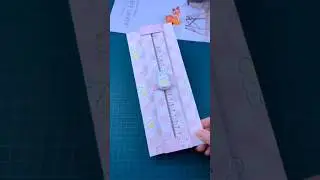 DIY ruler paper cutter/ easy paper cutter/ handmade paper cutter/ Craft it right by Aaradhya