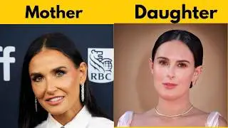 Famous Hollywood  Mothers  and Their  Beautiful Daughters ( part 2 )