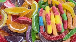 Filling Platter with Sweets 🍬ASMR 🍭Oddlysatisfying 