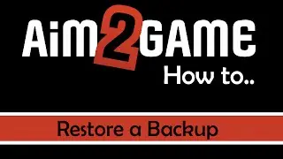 How to restore a backup on your Aim2Game Minecraft Server