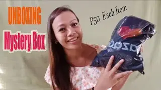 LAZADA UNBOXING MYSTERY BOX WORTH 500 PHP ! WORTH IT BAH??  | Maricel Dupit
