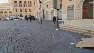 ROMA SPORCA  PERCH&Eacute; L' AMA NON AMA ROMA PULITA!!!
