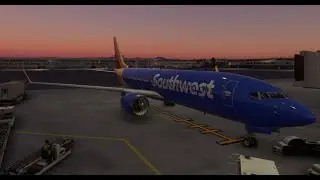 MSFS VATSIM Livestream, Southwest Bredok3d Boeing 737-8 MAX HNL-LAX
