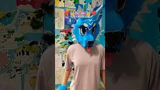 💙🤍🏅#furry#dragonpupet#dragon#dragons#paperfurry#paperdragon#therian#paper#subscribe#like#fursona#art