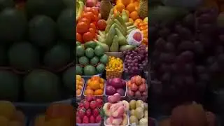 amazing fruits удивительные фрукты от fresh fruit short&nbsp; Азербайджан #черешня&nbsp;#Shorts#mango#papaya
