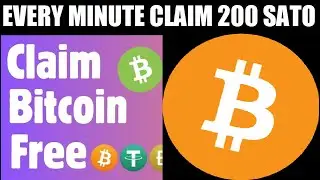 New Bitcoin Faucet Earning Site || Every Minute Claim Upto 200 Satoshi || Instant Payment FaucetPAY