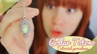 ♡ Collar de Totoro! / Tutorial porcelana en frío ♡ By Piyoasdf